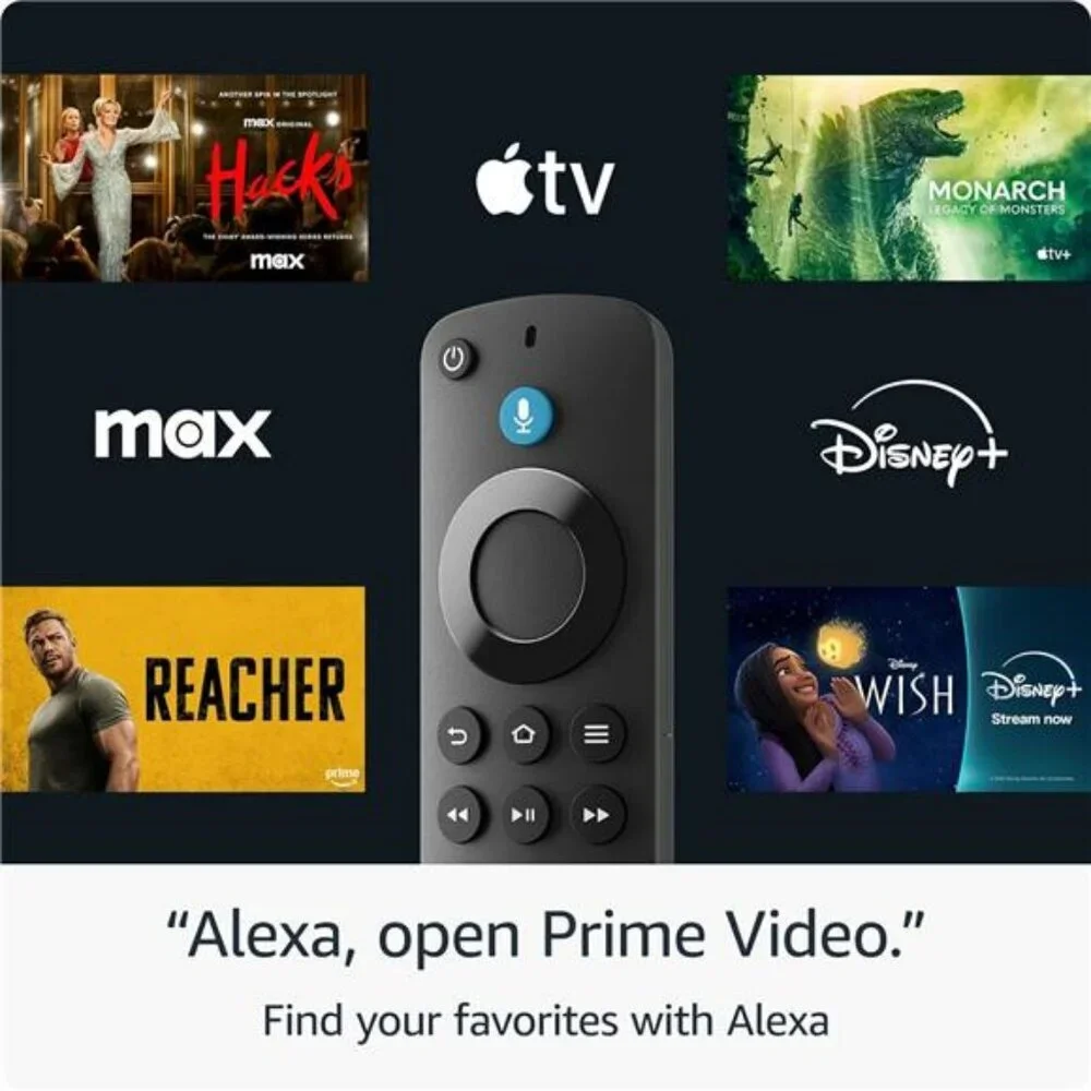 Fire TV Stick HD Alexa Remote Streaming Device Smart TV Live Free Movies TV